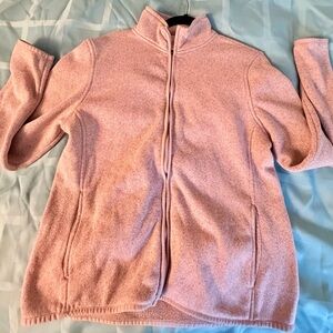 Bass Light Gray Full-Zip Jacket